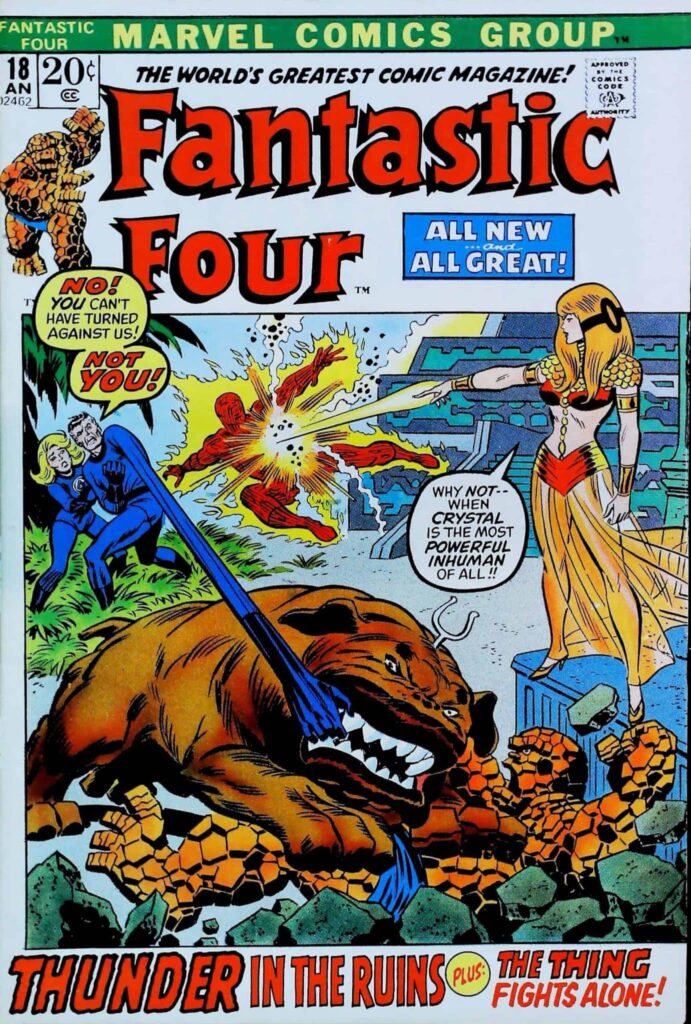 Fantastic Four #118, vue de l'exemplaire
