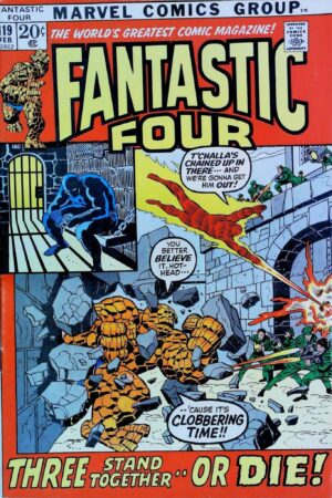 Couverture de FANTASTIC FOUR (1961) #119 - par Joe Sinnott - lecubeacomics.com
