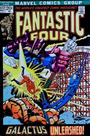 Couverture de FANTASTIC FOUR (1961) #122 - par John Buscema - lecubeacomics.com