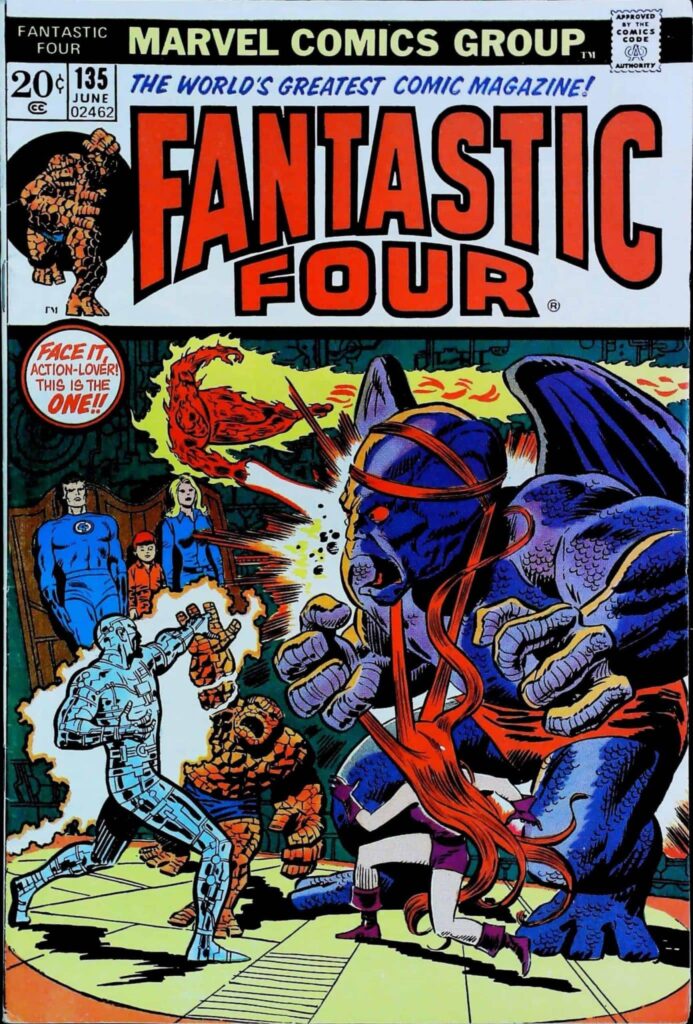 Fantastic Four #135, exemplaire FN/VF 7.0, recto