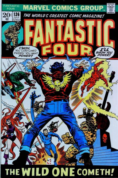 FANTASTIC FOUR (1961) #136 - Marvel - lecubeacomics.com Couverture de FANTASTIC FOUR (1961) #136 - par John Buscema - lecubeacomics.com