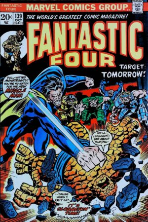 Couverture de FANTASTIC FOUR (1961) #139 - par John Buscema - lecubeacomics.com