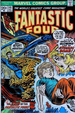 Couverture de FANTASTIC FOUR (1961) #141 - par John Romita - lecubeacomics.com