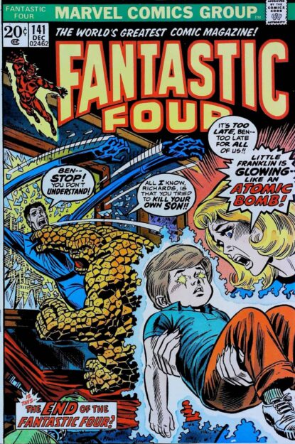 FANTASTIC FOUR (1961) #141 - Marvel - lecubeacomics.com Couverture de FANTASTIC FOUR (1961) #141 - par John Romita - lecubeacomics.com