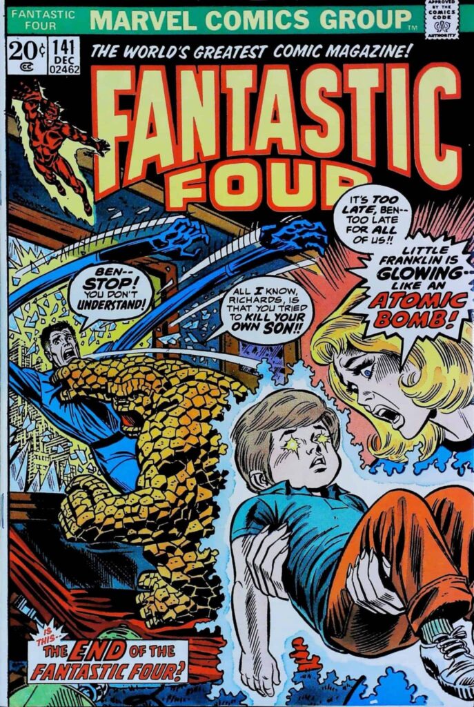 Fantastic Four #141, exemplaire VF 8.0, recto