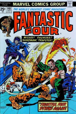 Couverture de FANTASTIC FOUR (1961) #148 - par Rich Buckler - lecubeacomics.com