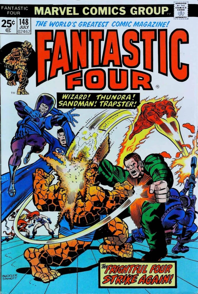 Fantastic Four #148, exemplaire FN 6.0, recto