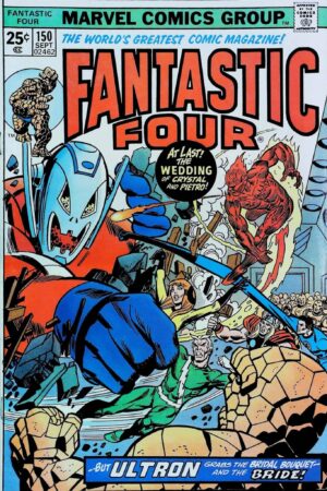 Couverture de FANTASTIC FOUR (1961) #150 - par Gil Kane - lecubeacomics.com