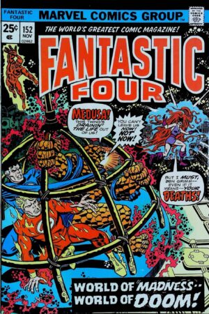 Couverture de FANTASTIC FOUR (1961) #152 - par Rich Buckler - lecubeacomics.com