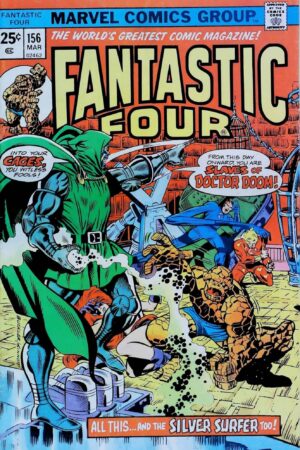 Couverture de FANTASTIC FOUR (1961) #156 - par Rich Buckler - lecubeacomics.com