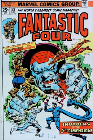 Couverture de FANTASTIC FOUR (1961) #158 - par Rich Buckler - lecubeacomics.com
