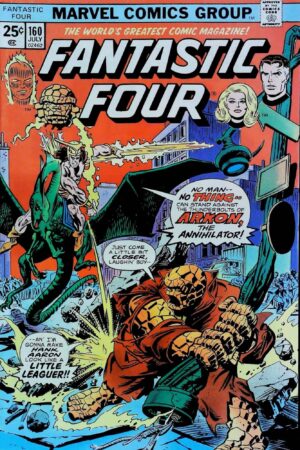 Couverture de FANTASTIC FOUR (1961) #160 - par Gil Kane - lecubeacomics.com