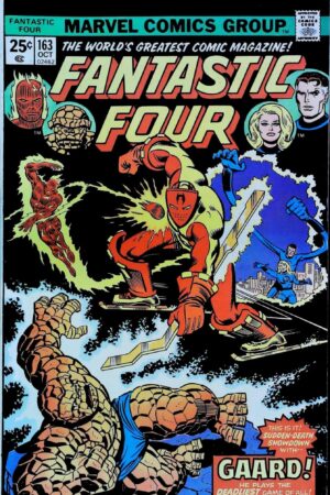 Couverture de FANTASTIC FOUR (1961) #163 - par Rich Buckler - lecubeacomics.com
