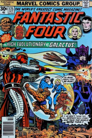 Couverture de FANTASTIC FOUR (1961) #175 - par Jack Kirby - lecubeacomics.com