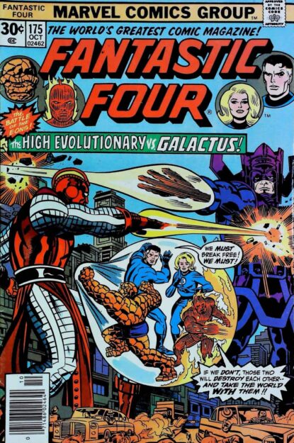 FANTASTIC FOUR (1961) #175 - Marvel - lecubeacomics.com Couverture de FANTASTIC FOUR (1961) #175 - par Jack Kirby - lecubeacomics.com