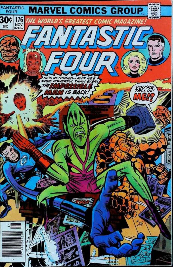 Fantastic Four #176, vue de l'exemplaire