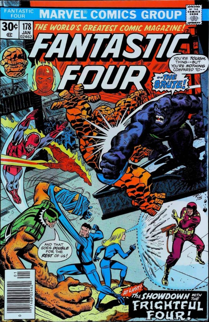 Fantastic Four #178, vue de l'exemplaire