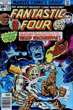 Couverture de FANTASTIC FOUR (1961) #179 - par Al Milgrom - lecubeacomics.com