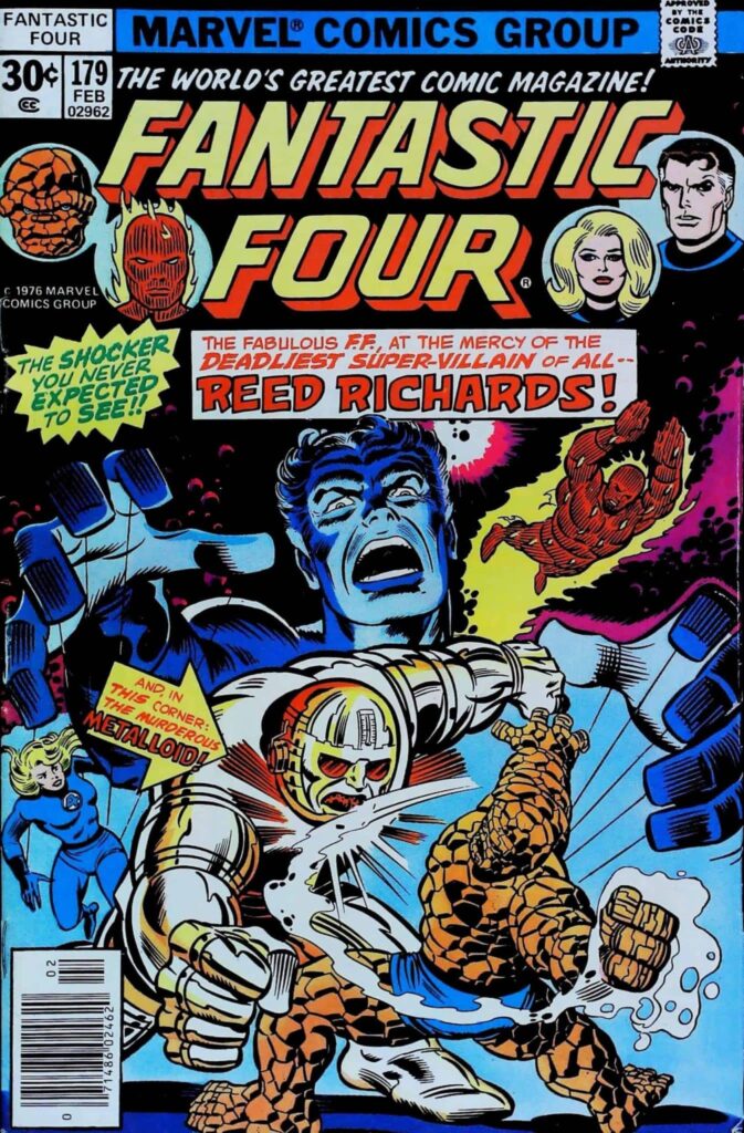Fantastic Four #179, exemplaire FN 6.0, recto