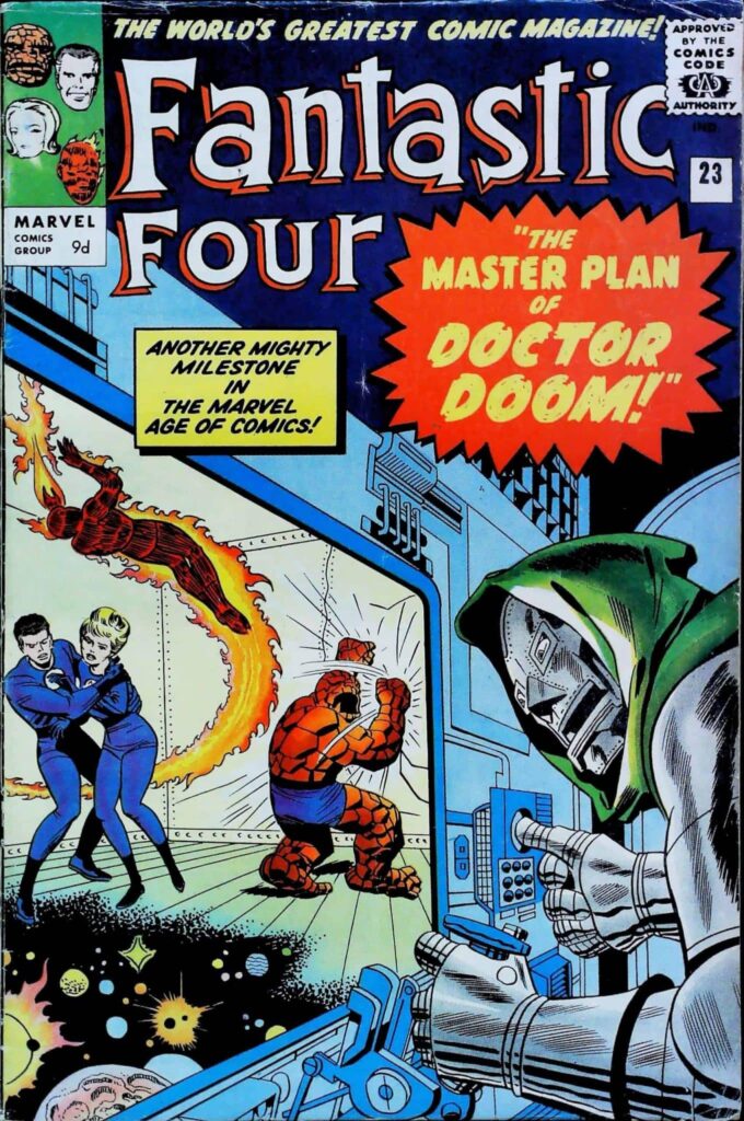 Fantastic Four #23, vue de l'exemplaire