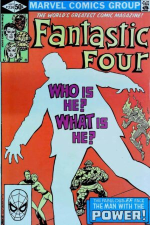 Couverture de FANTASTIC FOUR (1961) #234 - par John Byrne - lecubeacomics.com