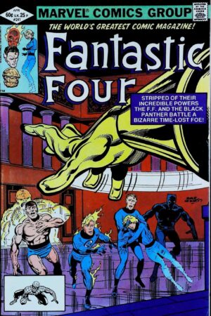 Couverture de FANTASTIC FOUR (1961) #241 - par John Byrne - lecubeacomics.com