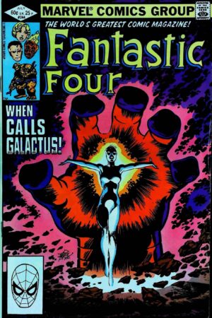 Couverture de FANTASTIC FOUR (1961) #244 - par John Byrne - lecubeacomics.com