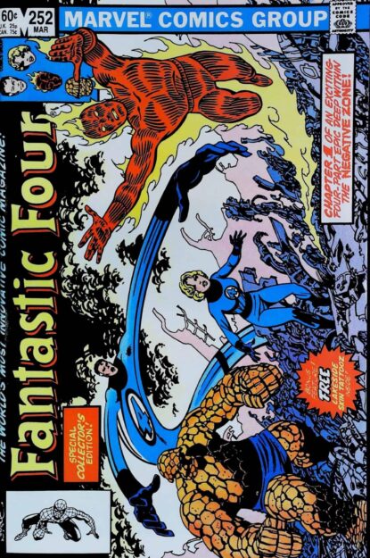 FANTASTIC FOUR (1961) #252 - Marvel - lecubeacomics.com Couverture de FANTASTIC FOUR (1961) #252 - par John Byrne - lecubeacomics.com