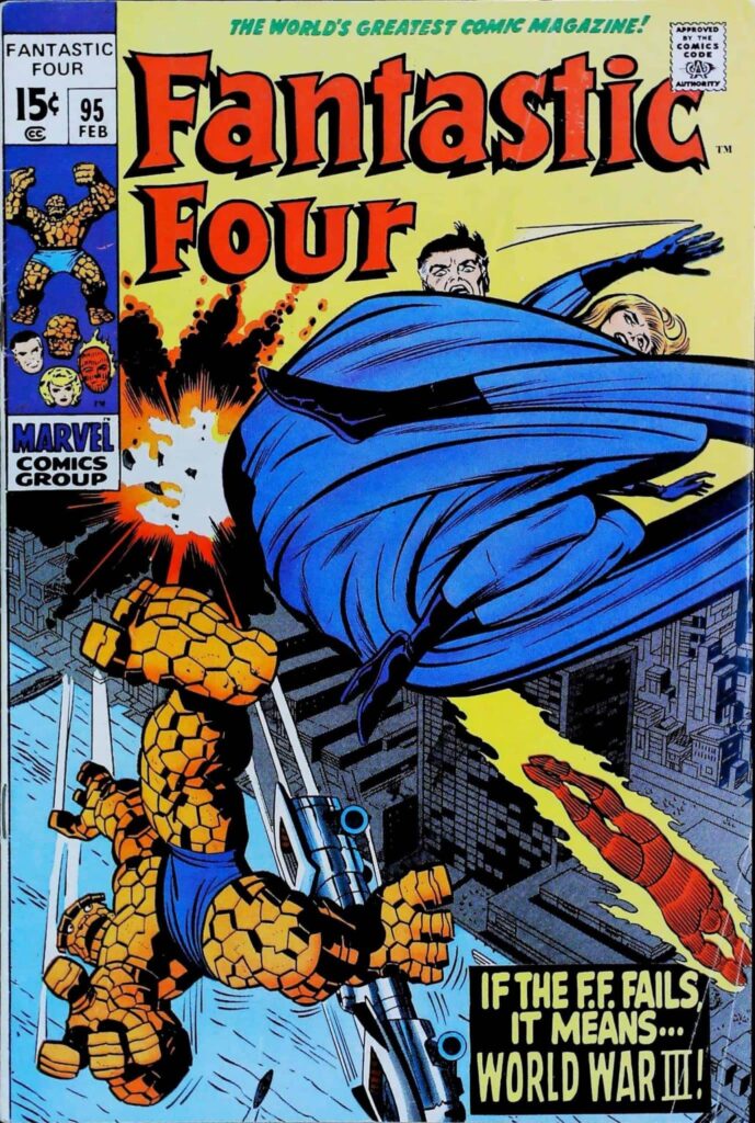 Fantastic Four #95, vue de l'exemplaire