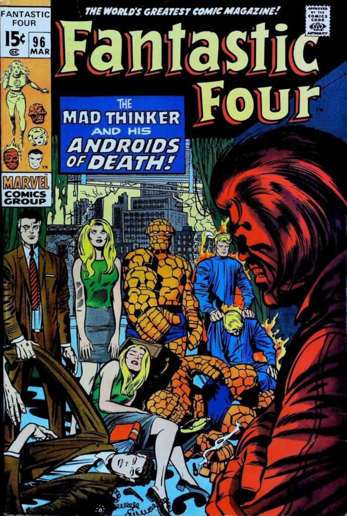Fantastic Four #96, vue de l'exemplaire