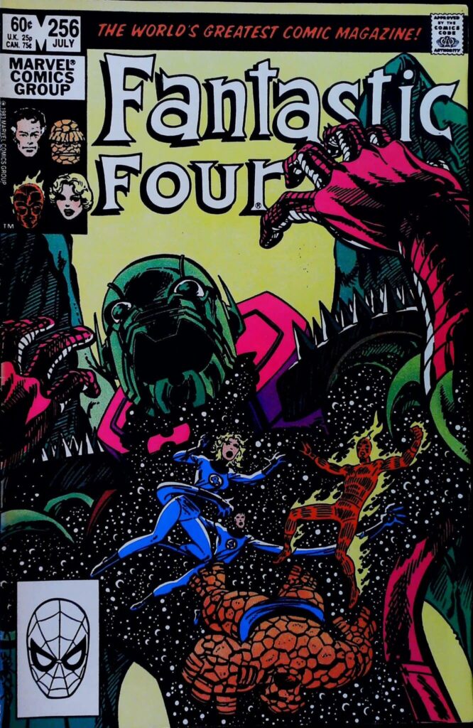 Fantastic Four #256, exemplaire FN 6.0, recto