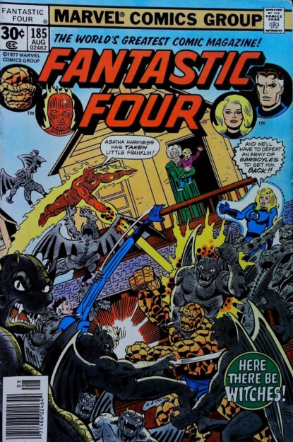 FANTASTIC FOUR (1961) #185 - Marvel - lecubeacomics.com Couverture de FANTASTIC FOUR (1961) #185 - par George Perez - lecubeacomics.com