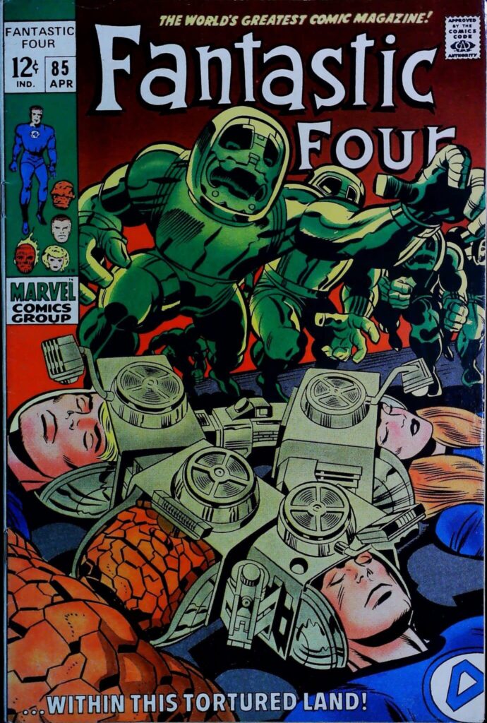 Fantastic Four #85, exemplaire FN/VF 7.0, recto