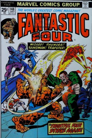 Couverture de FANTASTIC FOUR (1961) #148 - par Rich Buckler - lecubeacomics.com