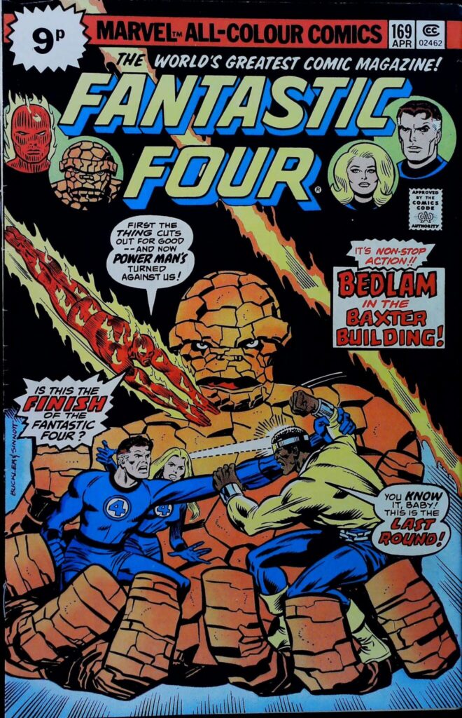 Fantastic Four #169, exemplaire FN/VF 7.0, recto