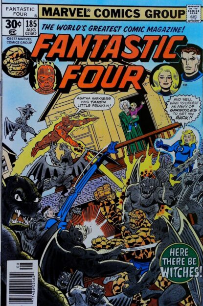 FANTASTIC FOUR (1961) #185 - Marvel - lecubeacomics.com Couverture de FANTASTIC FOUR (1961) #185 - par George Perez - lecubeacomics.com