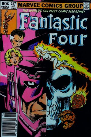 Couverture de FANTASTIC FOUR (1961) #257 - par John Byrne - lecubeacomics.com