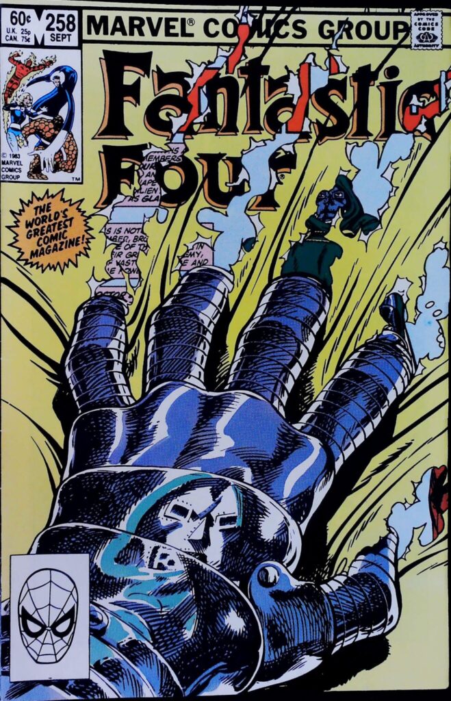Fantastic Four #258, exemplaire FN/VF 7.0, recto