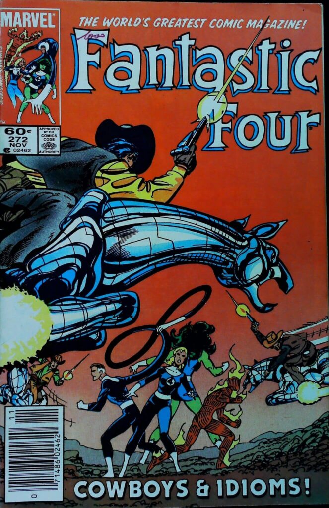 Fantastic Four #272, vue de l'exemplaire