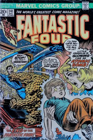 Couverture de FANTASTIC FOUR (1961) #141 - par John Romita - lecubeacomics.com