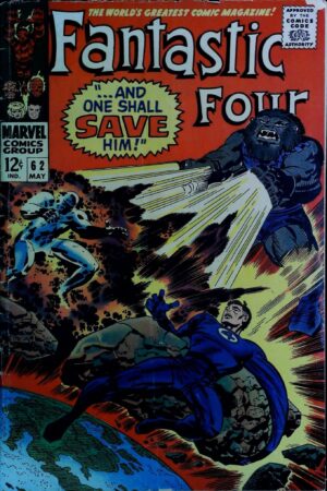 Couverture de FANTASTIC FOUR (1961) #62 - par Frank Giacoia - lecubeacomics.com