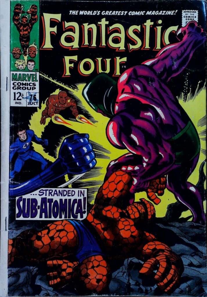Fantastic Four #76, vue de l'exemplaire