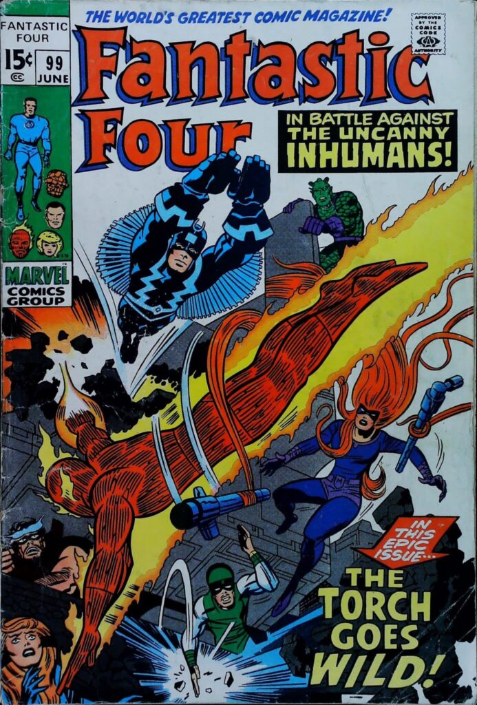 Fantastic Four #99, exemplaire GD 2.0, recto