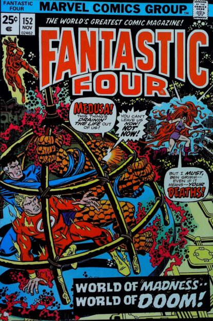 FANTASTIC FOUR (1961) #152 - Marvel - lecubeacomics.com Couverture de FANTASTIC FOUR (1961) #152 - par Rich Buckler - lecubeacomics.com