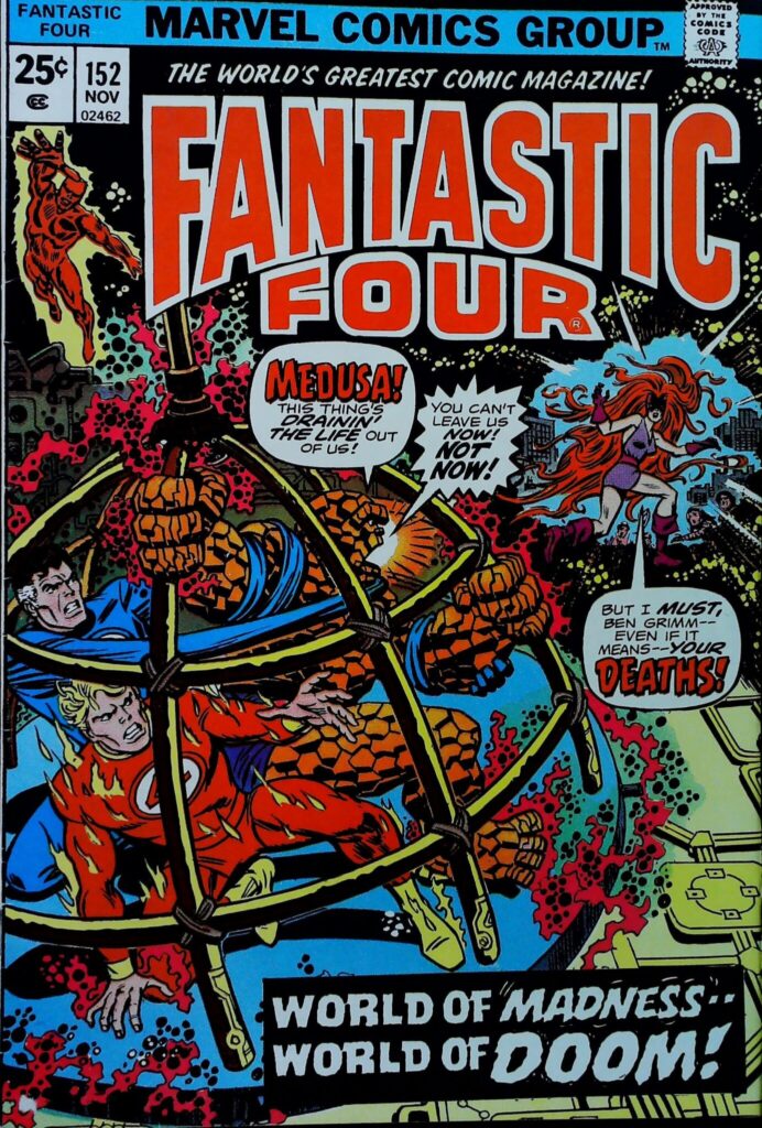 Fantastic Four #152, exemplaire VF 8.0, recto