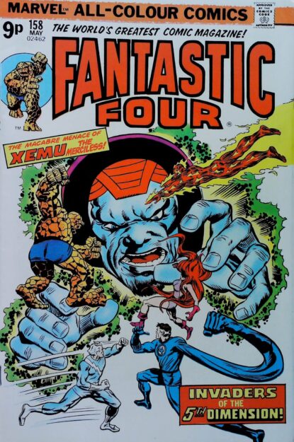 FANTASTIC FOUR (1961) #158 - Marvel - lecubeacomics.com Couverture de FANTASTIC FOUR (1961) #158 - par Rich Buckler - lecubeacomics.com