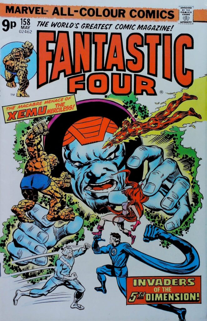 Fantastic Four #158, exemplaire VF 8.0, recto