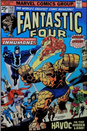 Couverture de FANTASTIC FOUR (1961) #159 - par Rich Buckler - lecubeacomics.com
