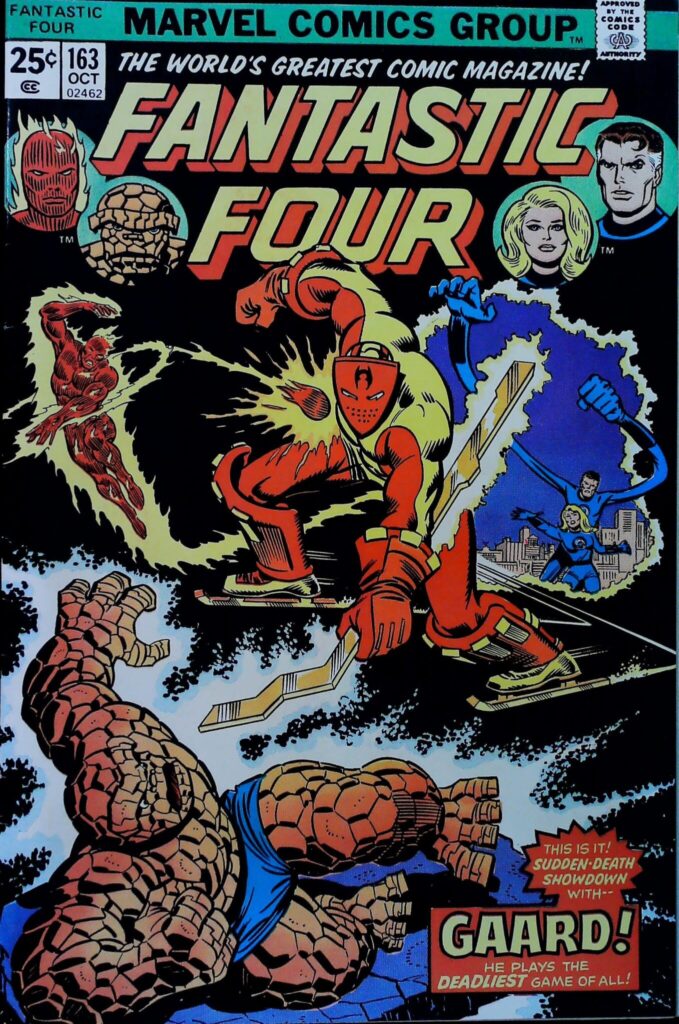 Fantastic Four #163, exemplaire VF 8.0, recto