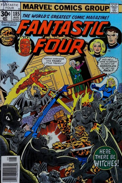 FANTASTIC FOUR (1961) #185 - Marvel - lecubeacomics.com Couverture de FANTASTIC FOUR (1961) #185 - par George Perez - lecubeacomics.com